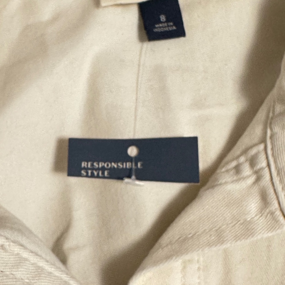 New UNIVERSAL THREAD Boilersuit Jumpsuit 8 | Cream Neutral Utility Workwear Gorp - Picture 12 of 12